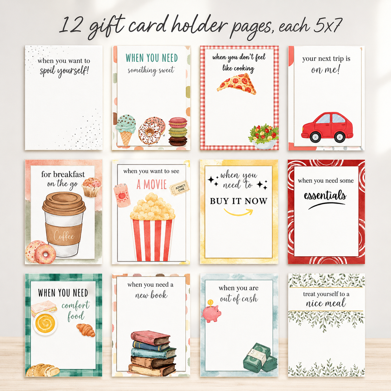 Giftmas™ Christmas Gift Card Book