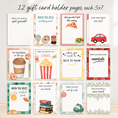 Giftmas™ Christmas Gift Card Book