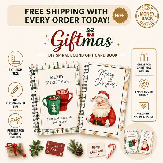 Giftmas™ Christmas Gift Card Book