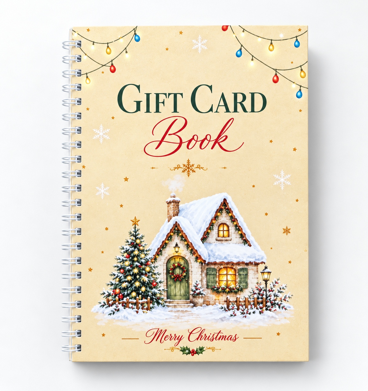 Giftmas™ Christmas Gift Card Book
