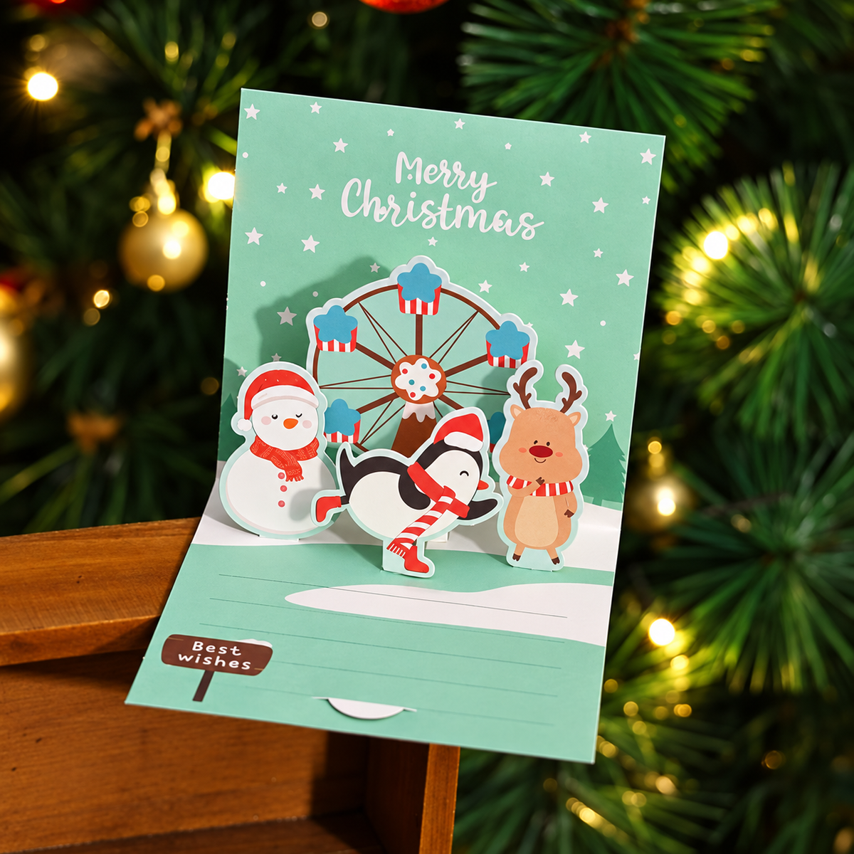 Giftmas™ Christmas Pop-Up Card