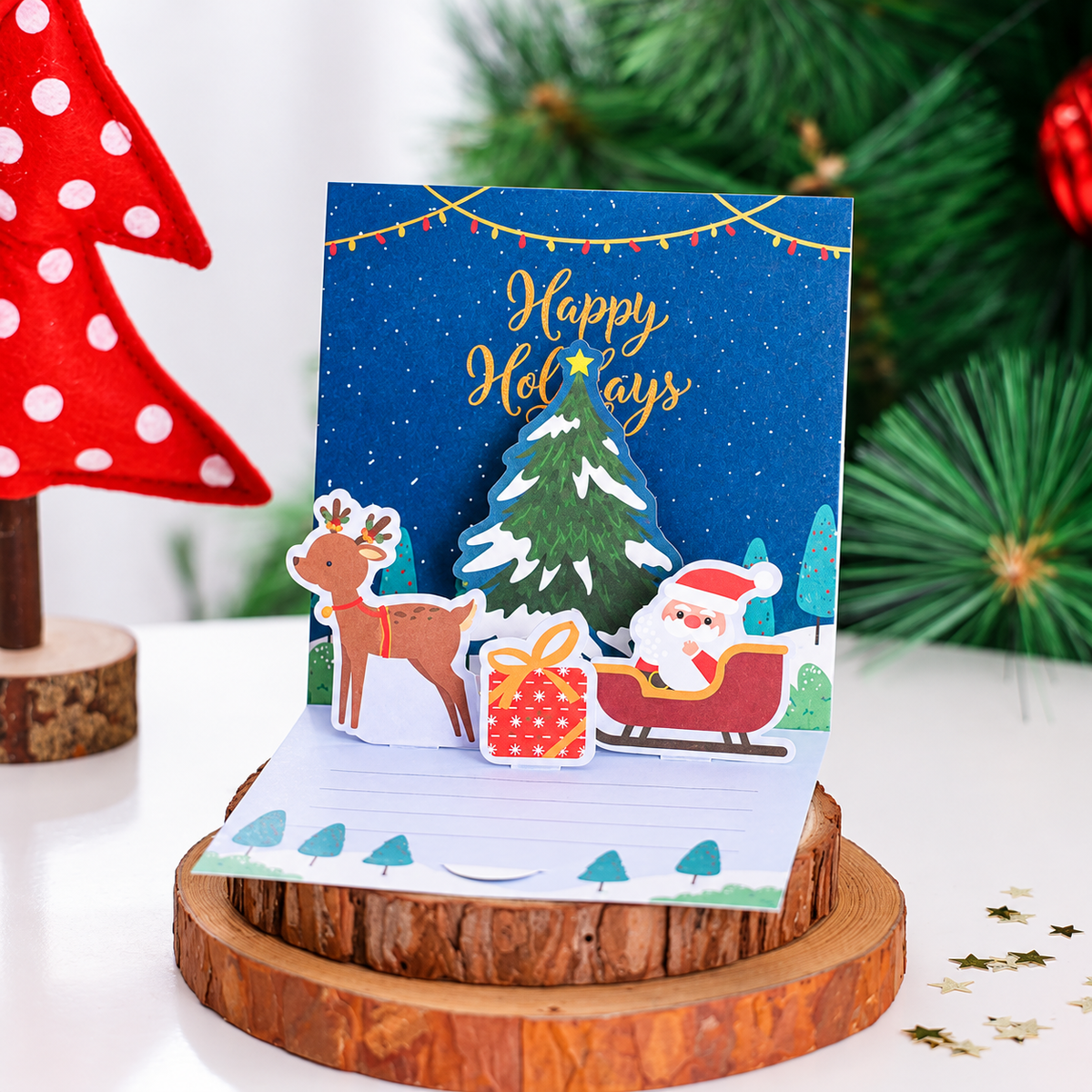 Giftmas™ Christmas Pop-Up Card