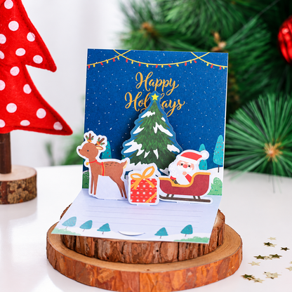 Giftmas™ Christmas Pop-Up Card